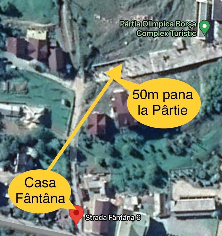 Casa Fantana - La Poalele Muntilor -50 De Metri De Partia Olimpica Villa Statiunea Buitenkant foto